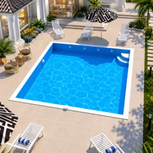 13 fiberglass pool rectangle garden square