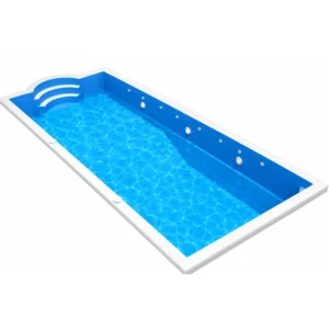 17 fiberglass pool rectangle roman steps