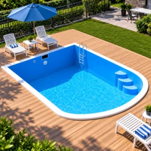 31 fiberglass pool roman ladder and steps